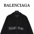盘点一下高仿Balenciaga巴黎世家字母刺绣摇粒绒拉链夹克外套