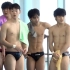 韩国男子高中3米跳板跳水比赛