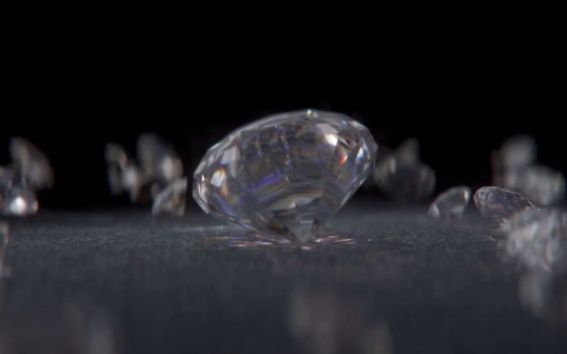 y617 UPUPU 炫酷水晶钻石戒指吊坠珠宝星光闪耀动态视频素材大屏幕舞台LED背景视频素材