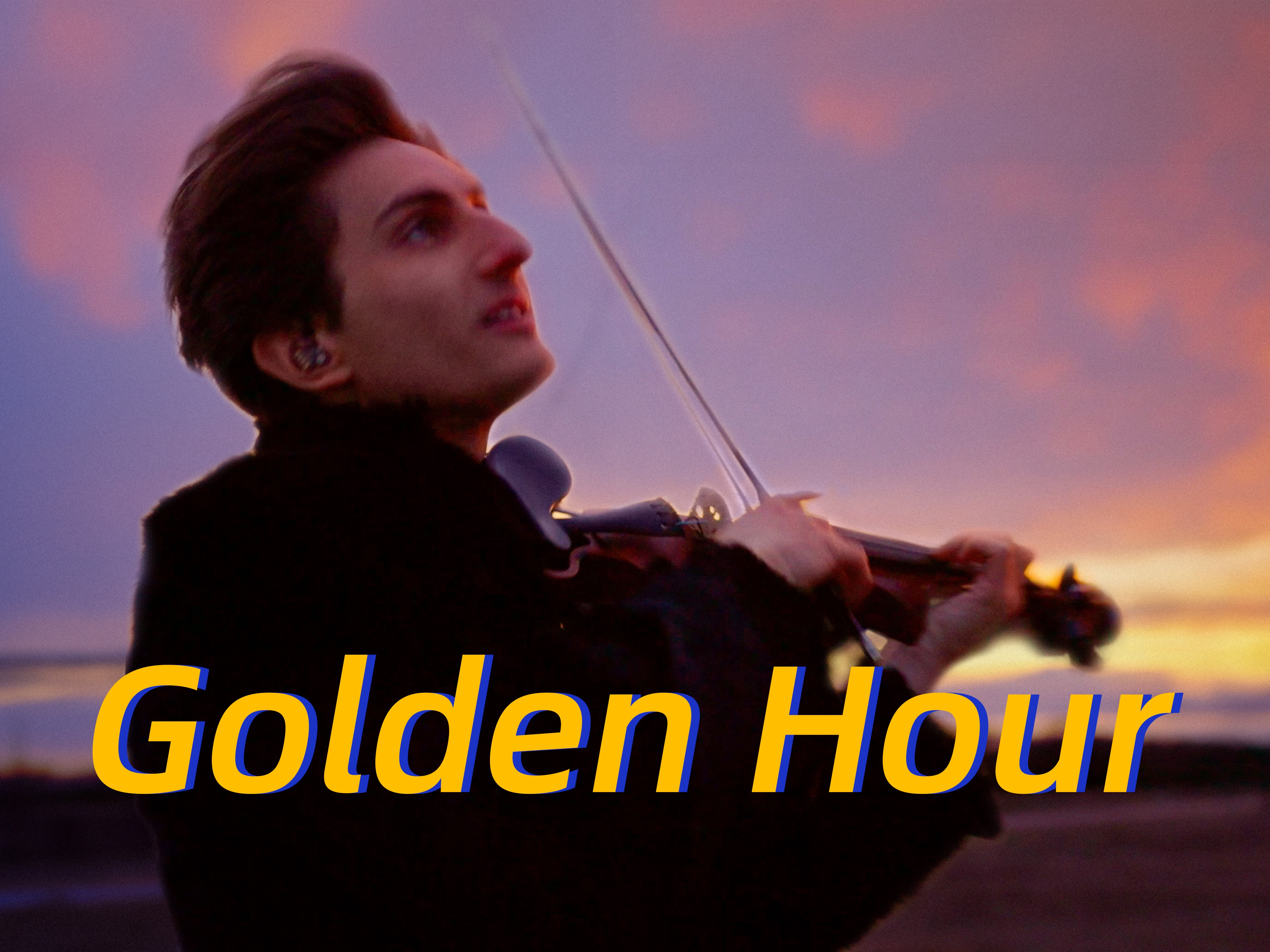 小提琴炸街！在维也纳的日出中奏响《Golden Hour》，宿命感拉满！！