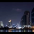 4k实拍夜晚下城市景色视频素材