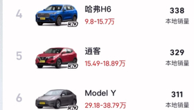 汽车销量排行榜_汽车销量排行榜2021(3)