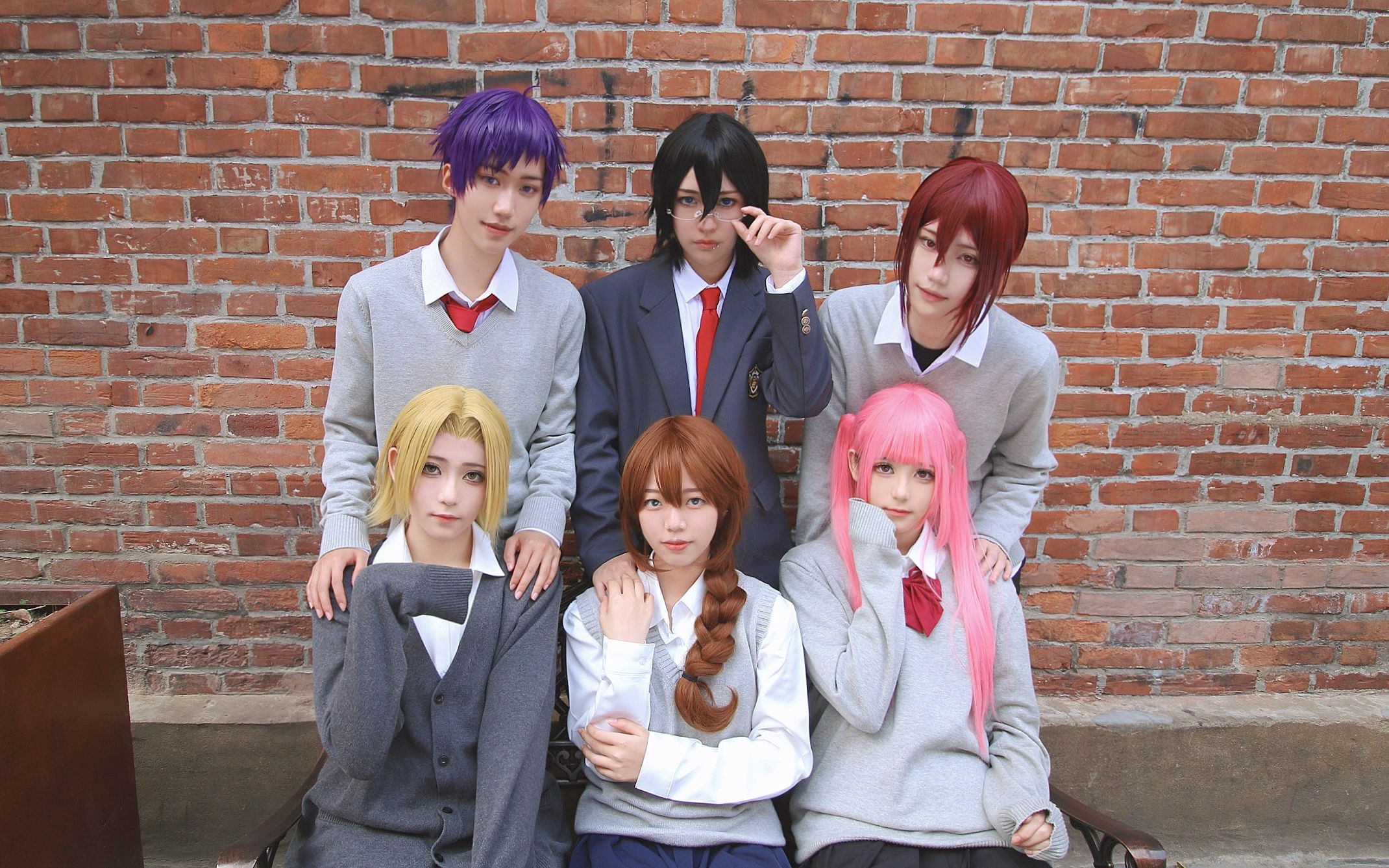 【堀与宫村COS】️️甜到爆炸的六人约会️️~♥东京冬日相会♥哔哩哔哩bilibili