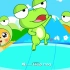 快乐的一只小青蛙，儿歌小跳蛙