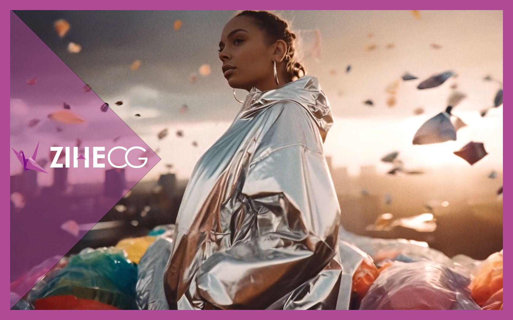 AI人工智能生成式的环保宣传片，微小塑料对我们健康的危害