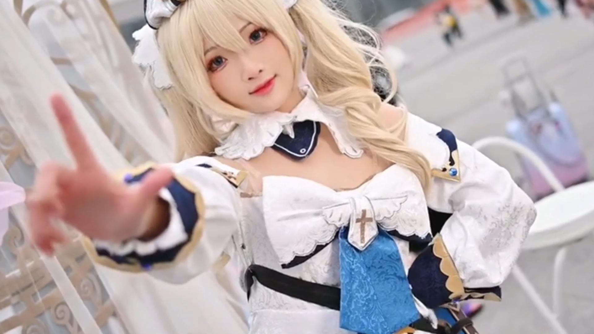 [QCos]Genshin Impact Barbara Cosplay 原神芭芭拉Cosplay Barbara (4)
