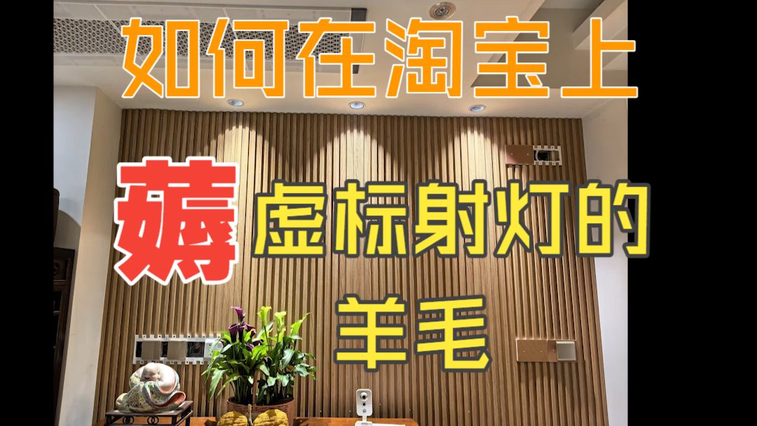 如何在淘宝上薅虚标LED射灯的羊皮并纠正这个造假行为