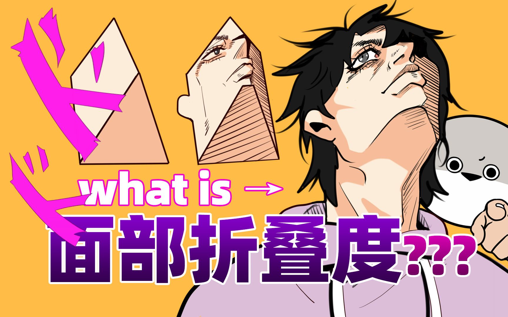 【冷知识】原来脸大不是你的错，是面部折叠度的锅！