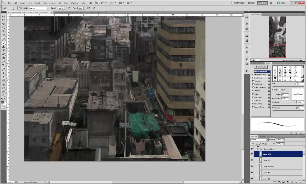 Uartsy Concepting Futuristic Cityscapes In Photoshop 下 哔哩哔哩 つロ干杯 Bilibili