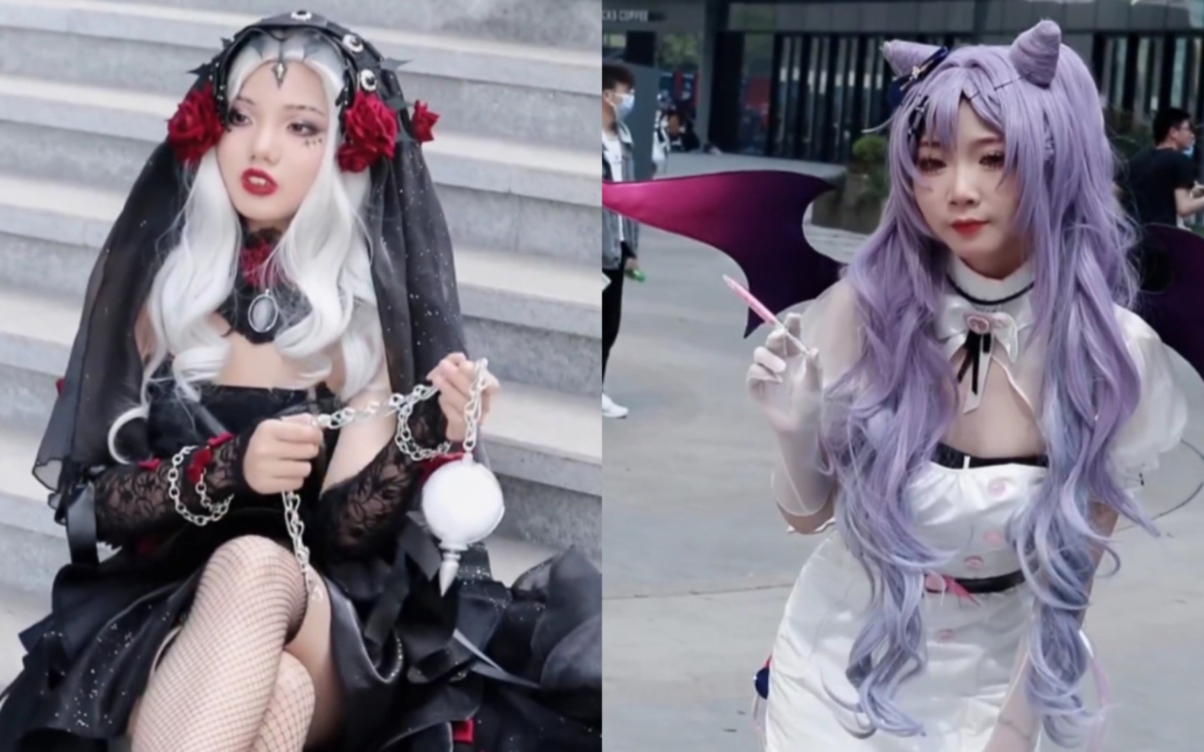 Which of the two ladies cosplayed do you like?