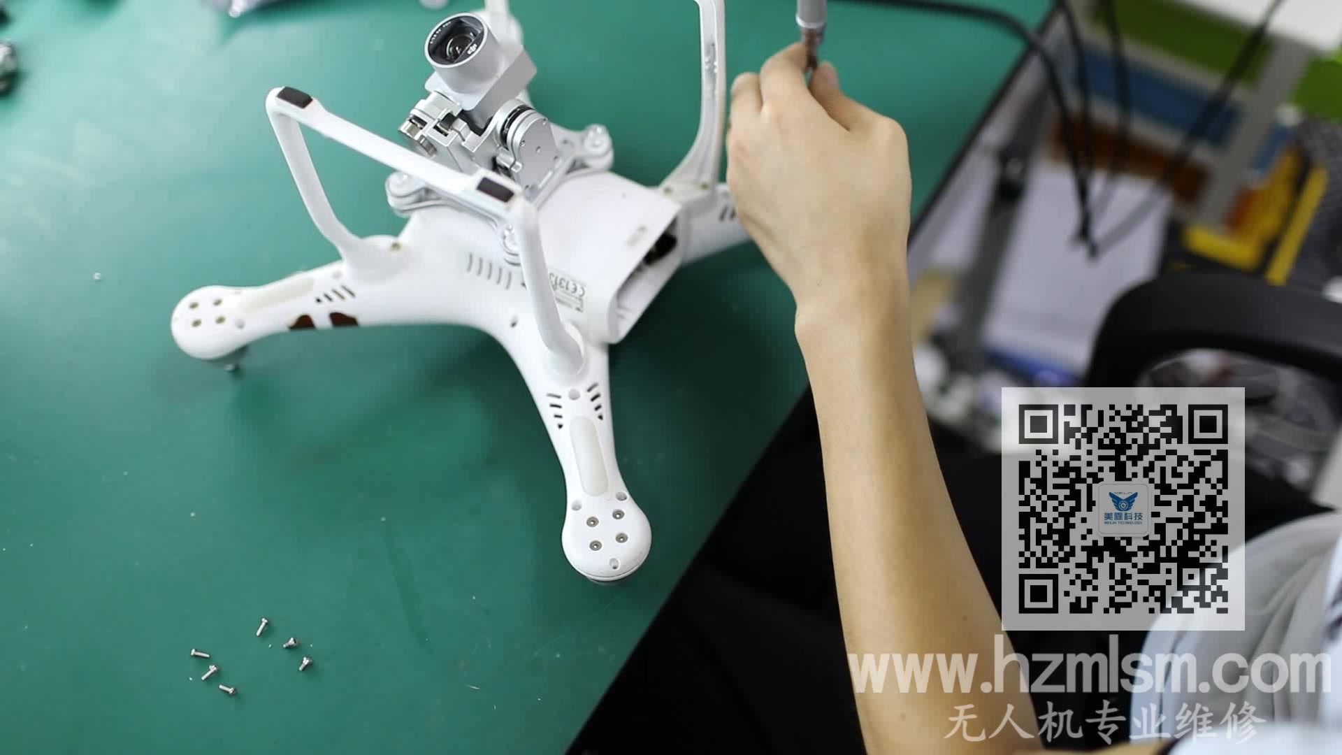 大疆无人机PHANTOM 3 STANDARD机身＆云台维修教程-哔哩哔哩