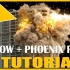 3DS Max 教程 Phoenix FD 4 + TyFlow制作楼塌爆炸影视特效 十集全