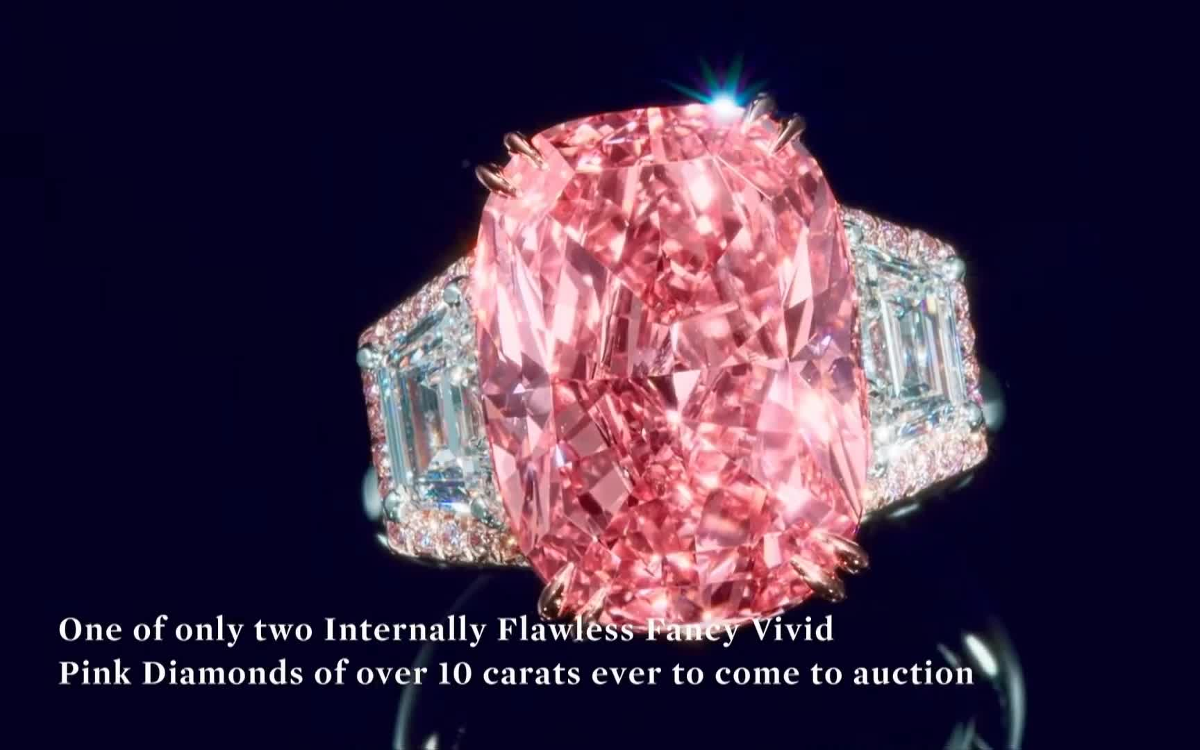 【苏富比】威廉姆森粉红之星以4.53亿港币成交价刷新钻石及宝石每克拉成交价之世界拍卖纪录
