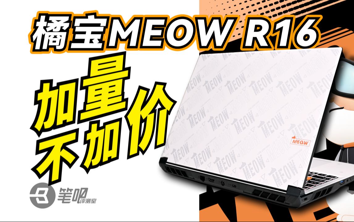 七彩虹橘宝MEOW R16首发评测：坚持性价比不动摇