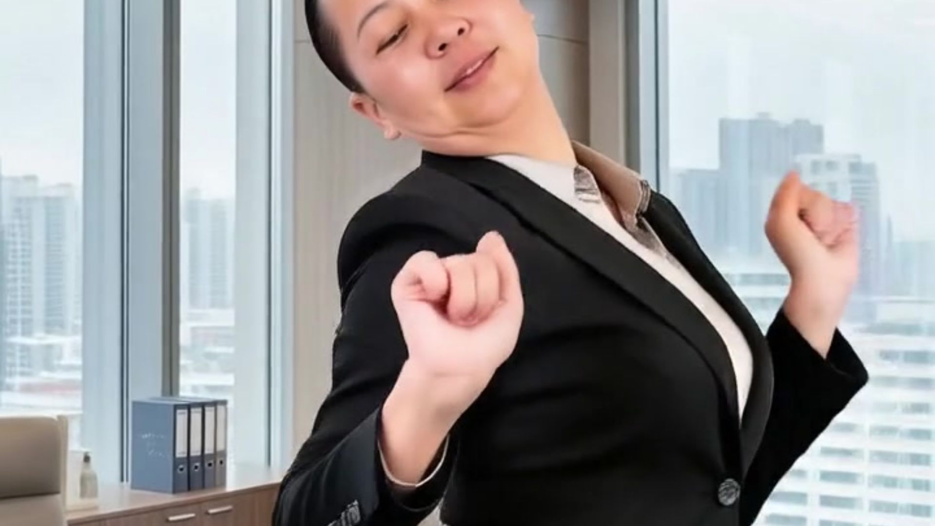 东北女秘书的依赖摇，老蒯看了流了一地