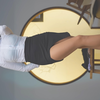 咖啡丝袜、办公装、高跟鞋、内衣传奇直拍Office girl、stockings、shirts、mini skirt LookBook