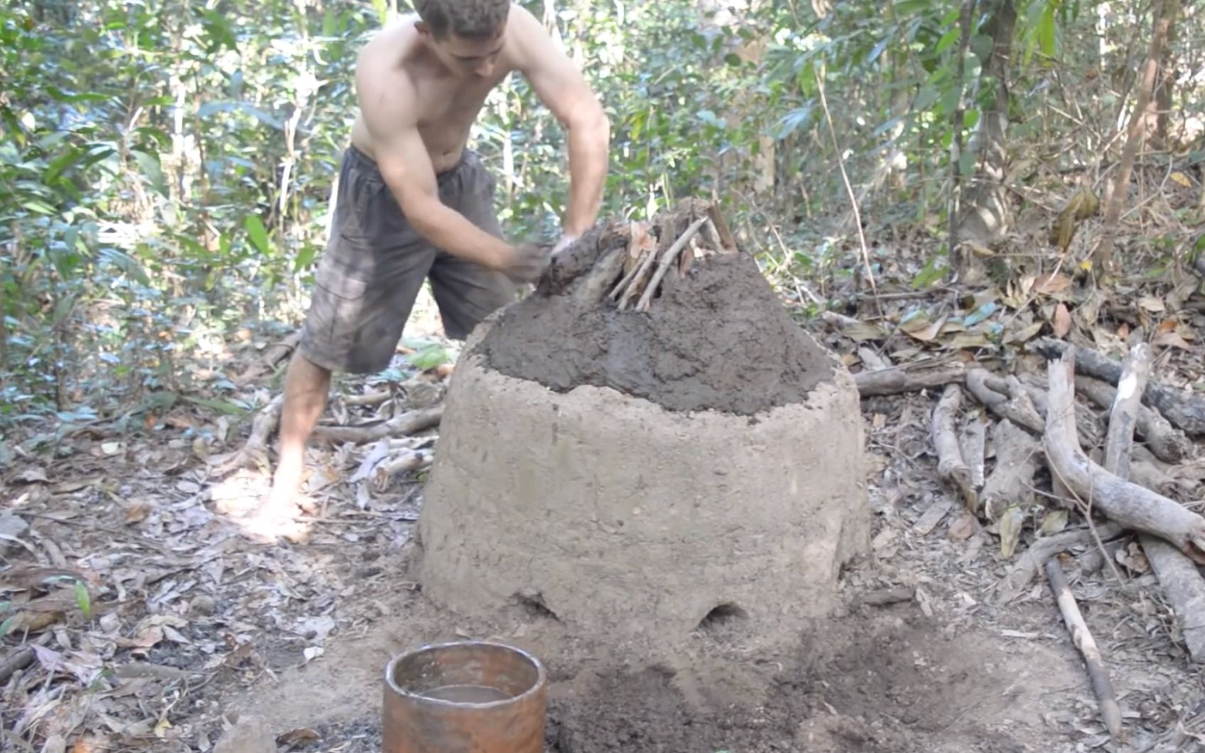 【疯狂原始人 Primitive Technology】原始人炼钢真的是无敌【中字】哔哩哔哩bilibili