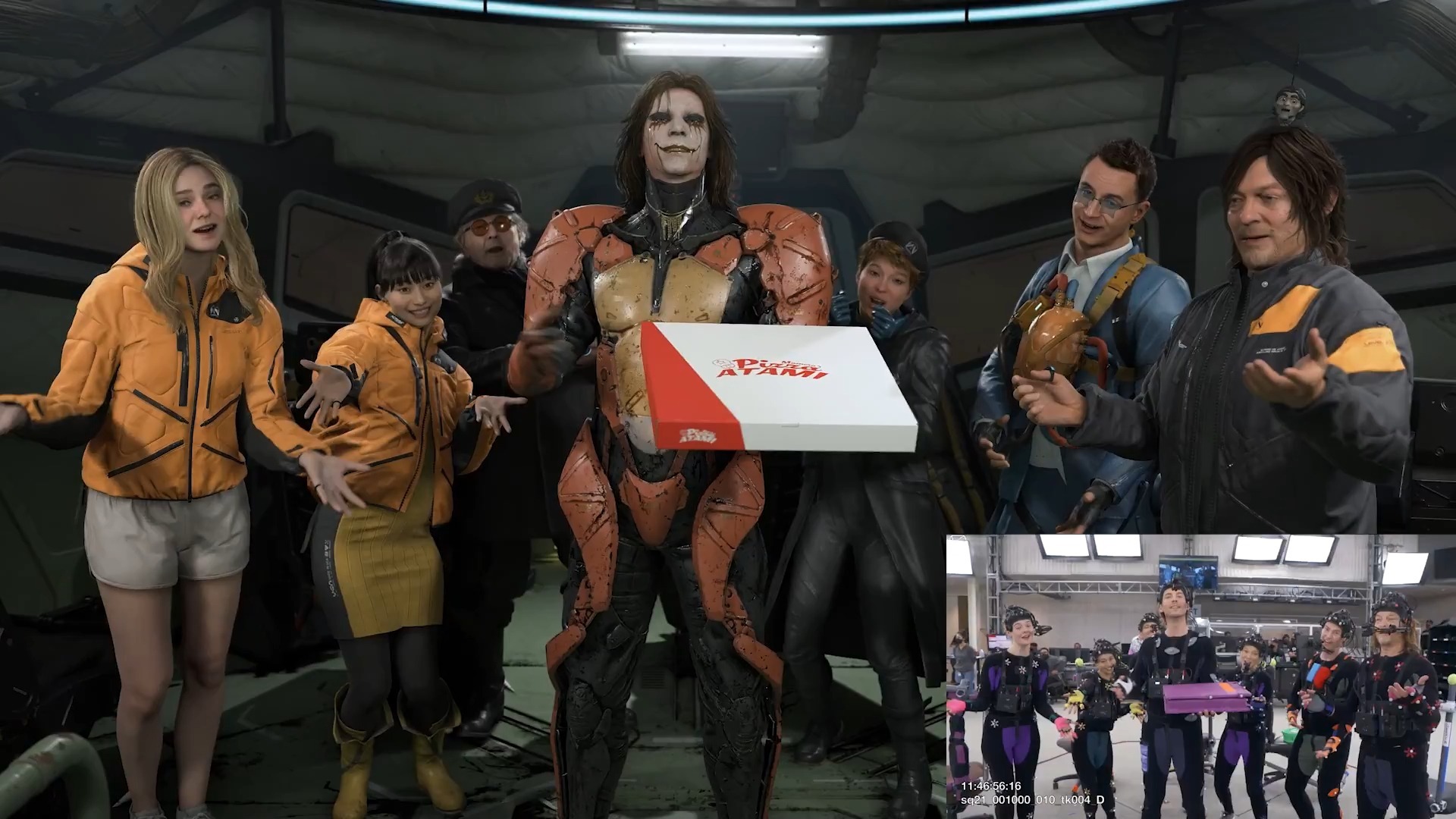 《死亡搁浅2》生日彩蛋的动捕幕后花絮