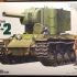 【模型测评】田宫1/35 马桶头 新KV-2重型坦克模型