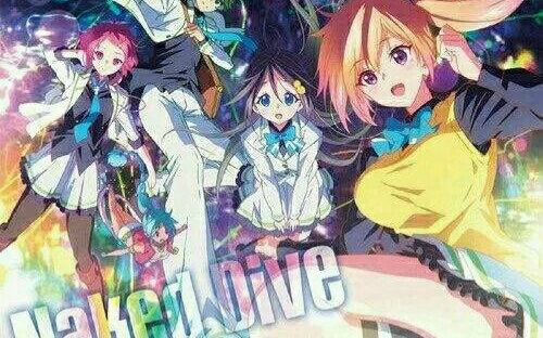 【完整版】「无彩限的怪灵世界」op「naked dive」mv【720p】