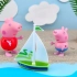 小猪佩奇一家去海边度假，猪妈妈找帆船