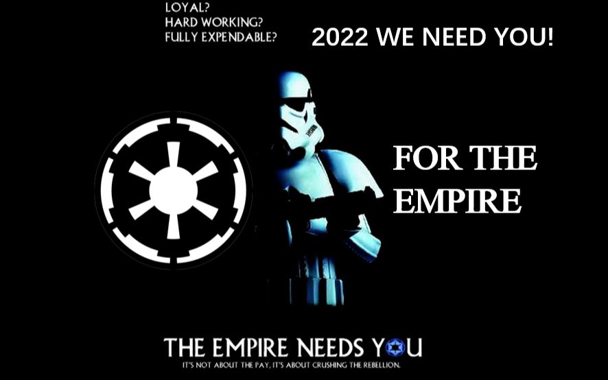 《银河帝国2022年官方略宣传片》我们需要的，仅仅是忠诚！