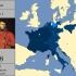 【历史地图】法兰西第一帝国按月疆域变化地图