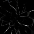 【素材】89.2.2 玻璃撞击炸裂破碎素材——（钢化玻璃）面前破碎的钢化玻璃