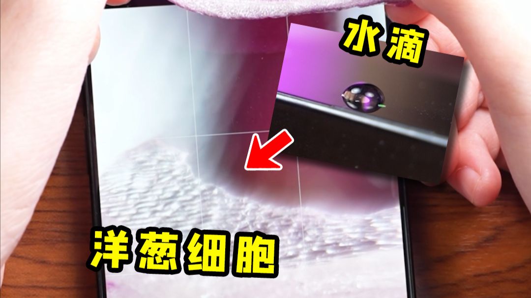 用一滴水，解锁手机微距功能！