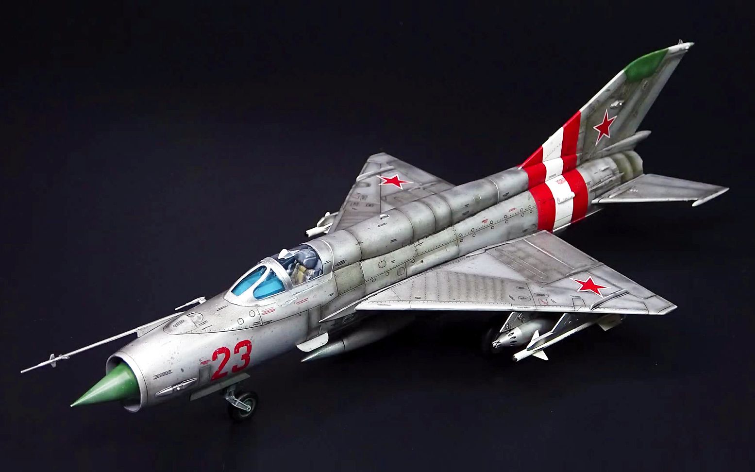 ACADEMY | MIG-21MF 模型制作（1/48）_哔哩哔哩_bilibili