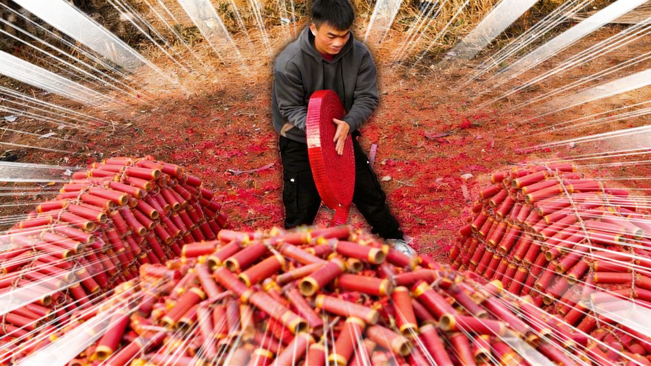 我用10,000,000枚鞭炮摧毁了整座城市！