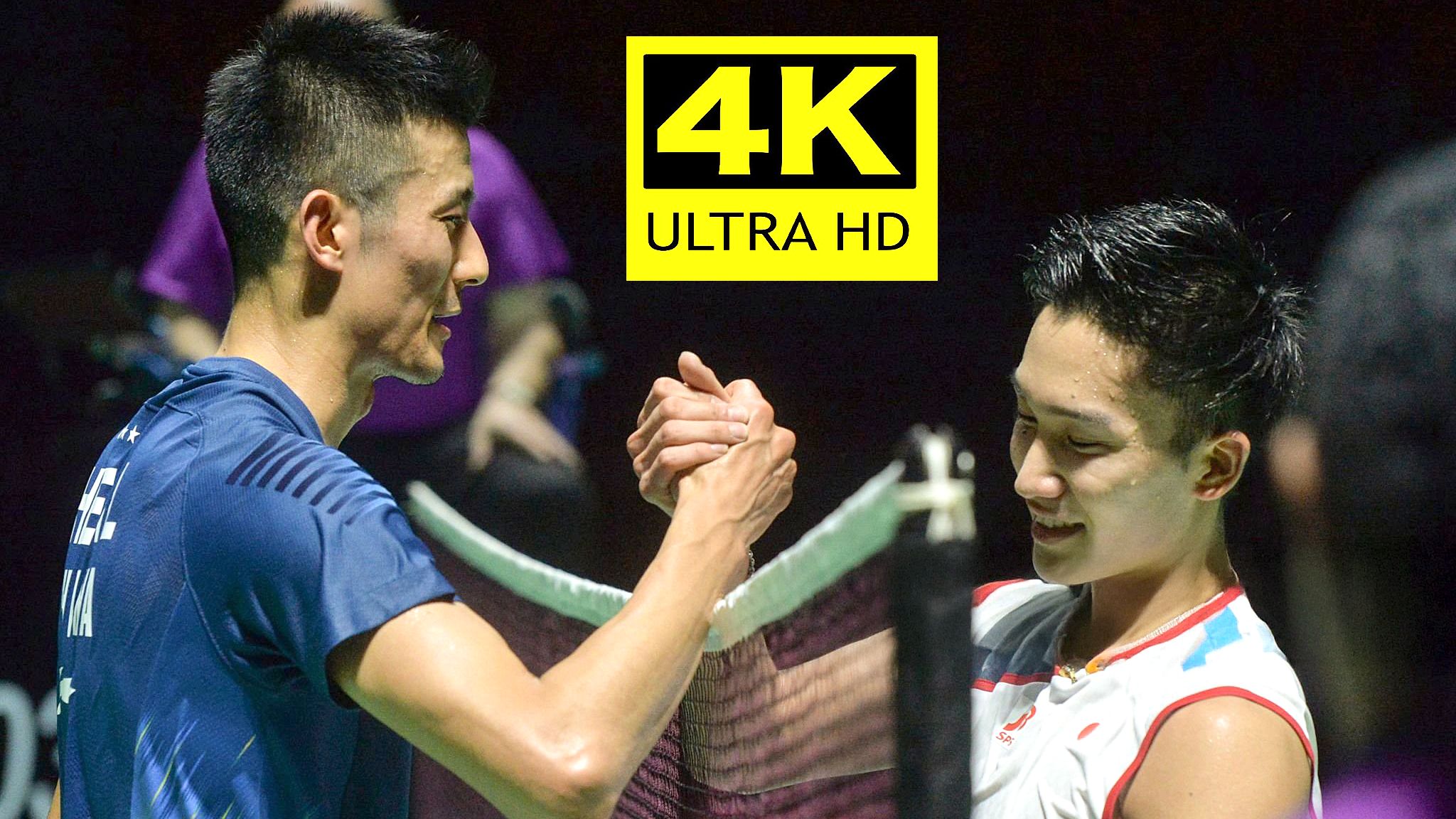 【4K50FPS】桃田生涯最艰辛的比赛之一！谌龙 vs 桃田贤斗 2018福州公开赛.半决赛