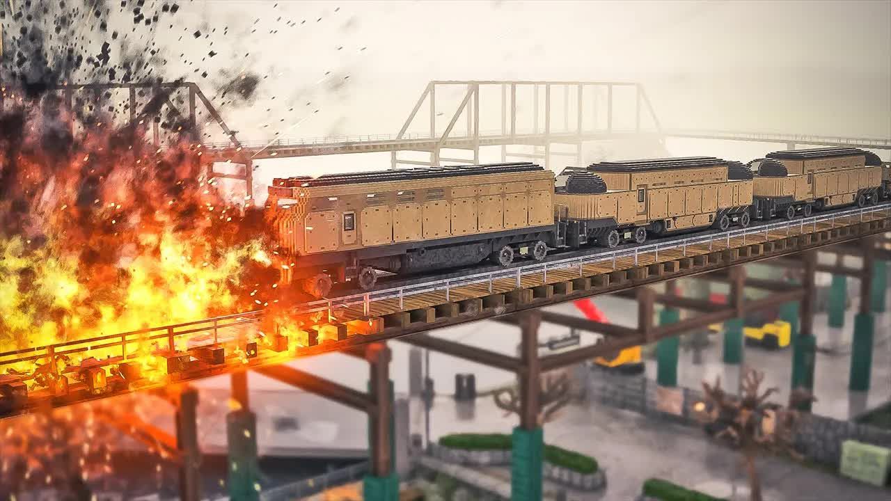 火车VS炸弹-Teardown