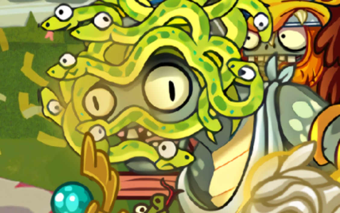 pvz2美杜莎僵尸蔡