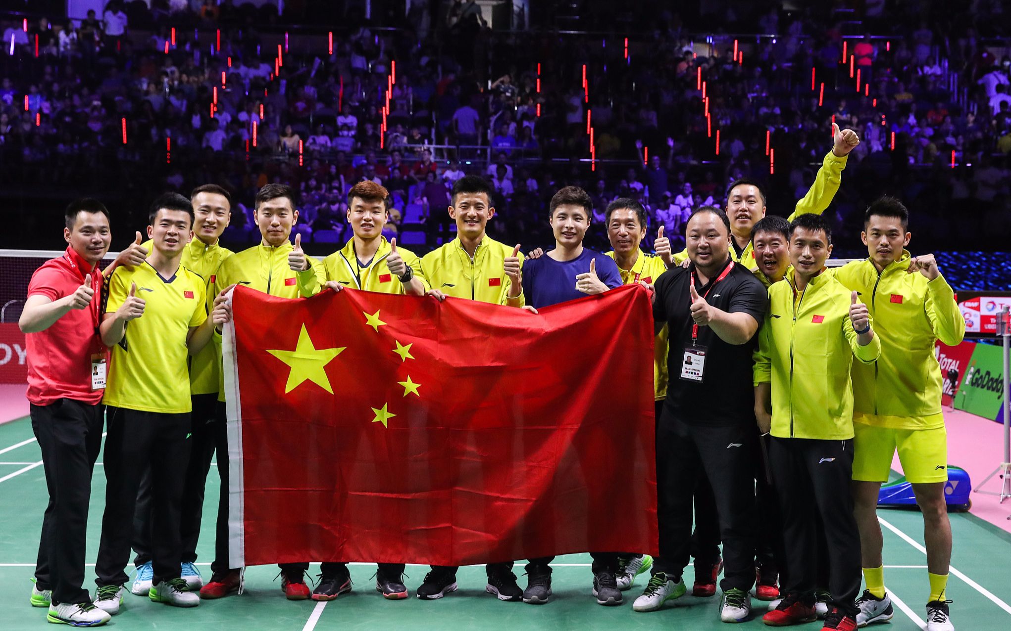 体育头图丨汤姆斯杯：中国队晋级半决赛-新华网