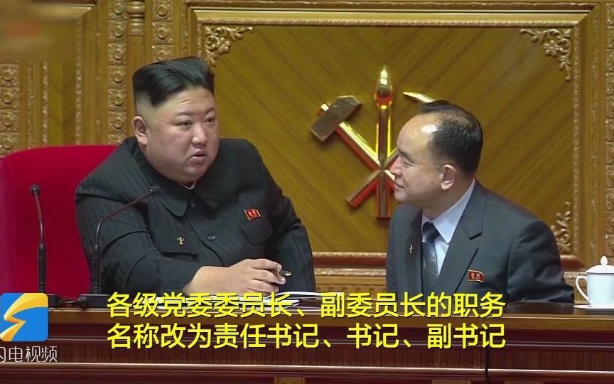 金正恩被推举为朝鲜劳动党总书记