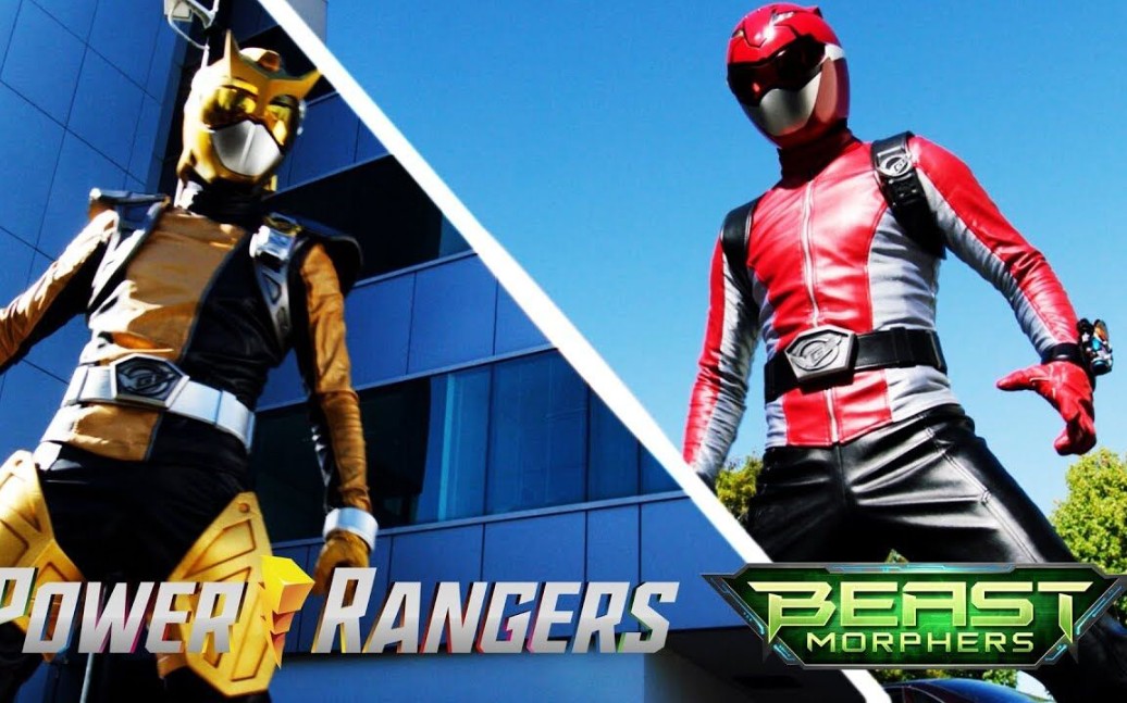 转载美版特命战队特命金vs特命红evilgoldrangervsredranger