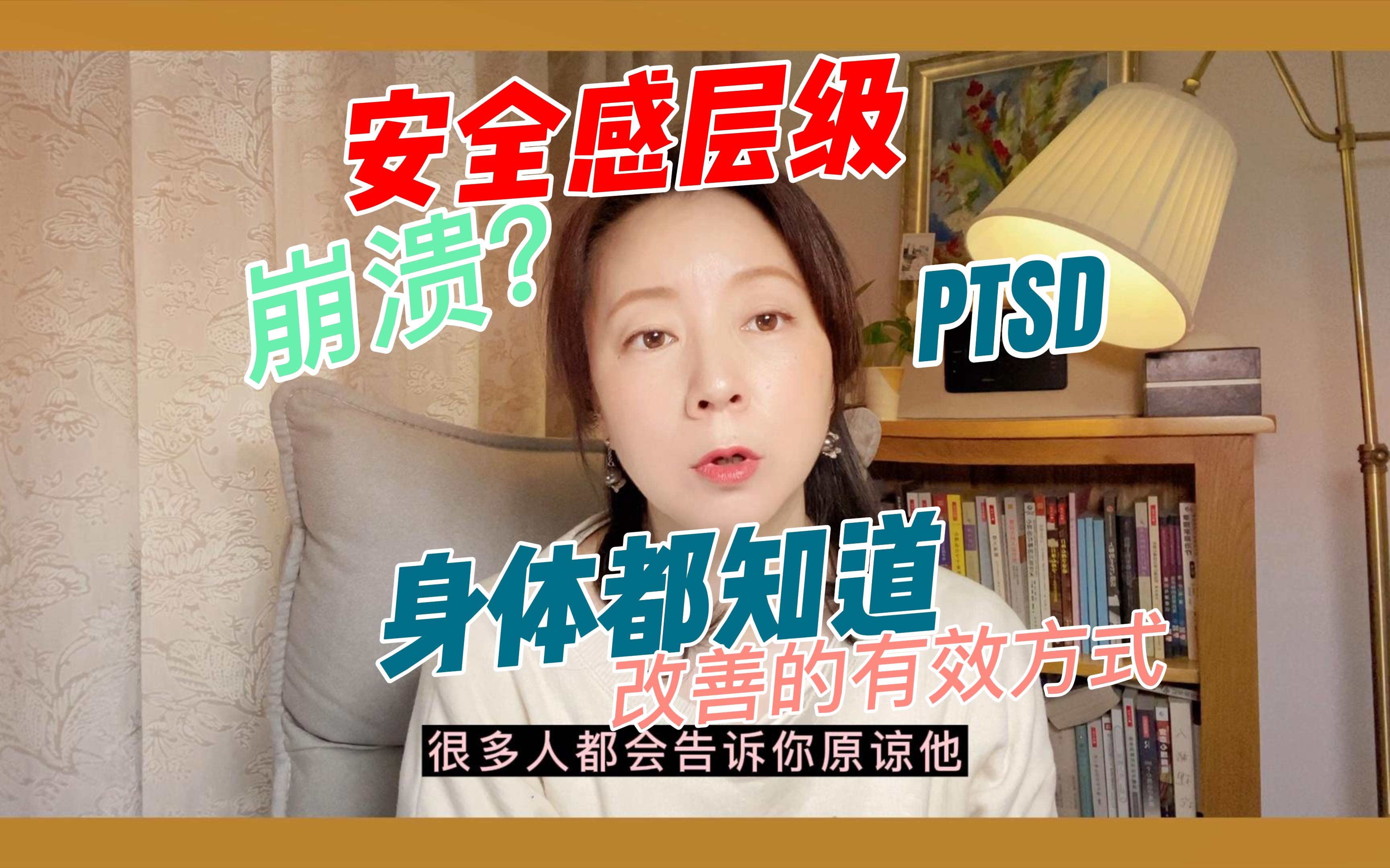 崩溃了?PTSD了?你的安全感层级身体都知道哔哩哔哩bilibili