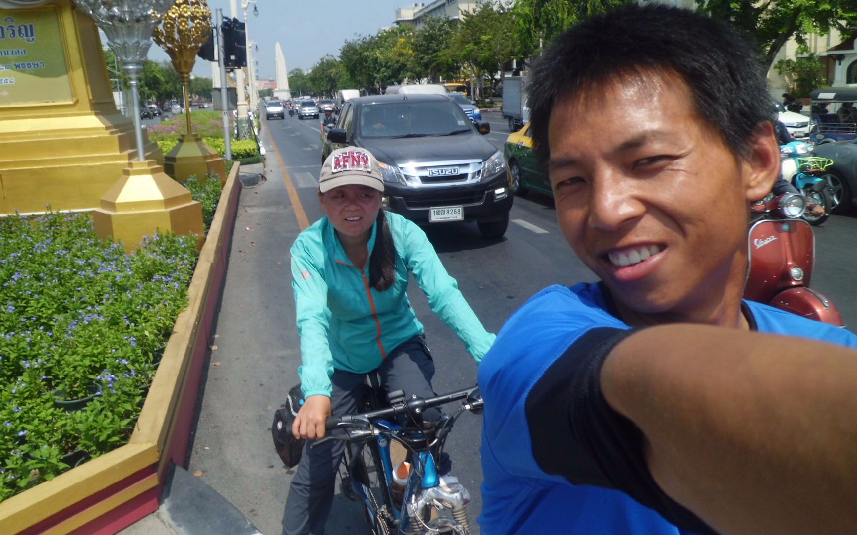 闪亮的好评：两个人花三千多骑行泰国两个月，是怎么做到的！[一阶段]的第1张示图