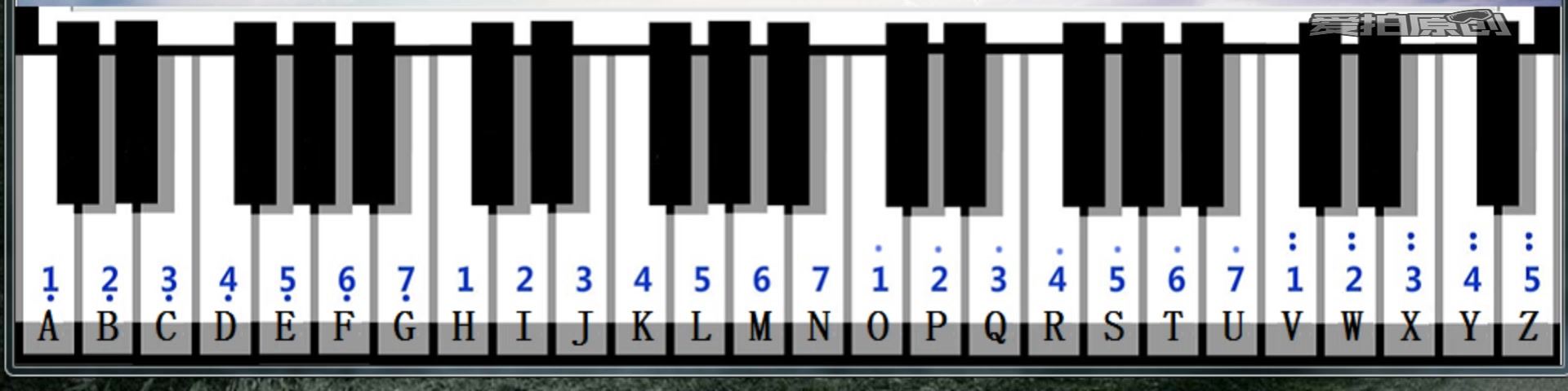 钢琴渣键盘钢琴 卡农