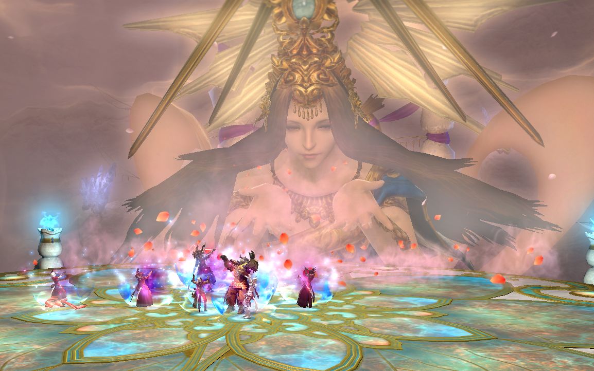 ff14极美神白魔第一视角