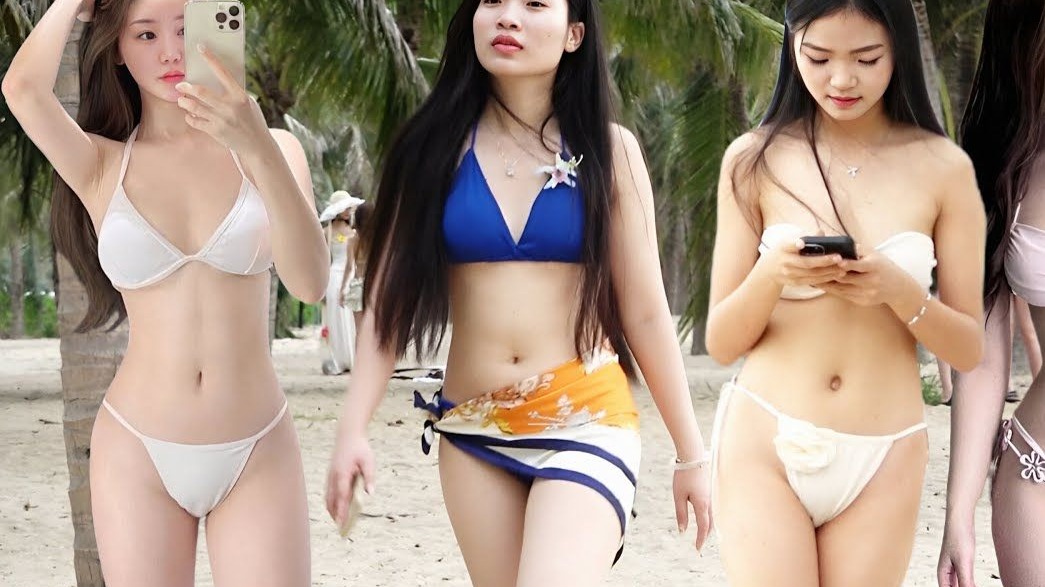 【1440P HDR 越南 travel 2025】 Walk in 海滩漫步——探索下龙湾的宁静之美