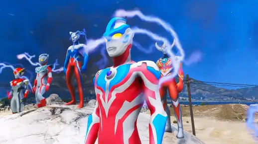 银河奥特曼怎么了，浑身是闪电还，是被黑暗力量侵蚀了吗