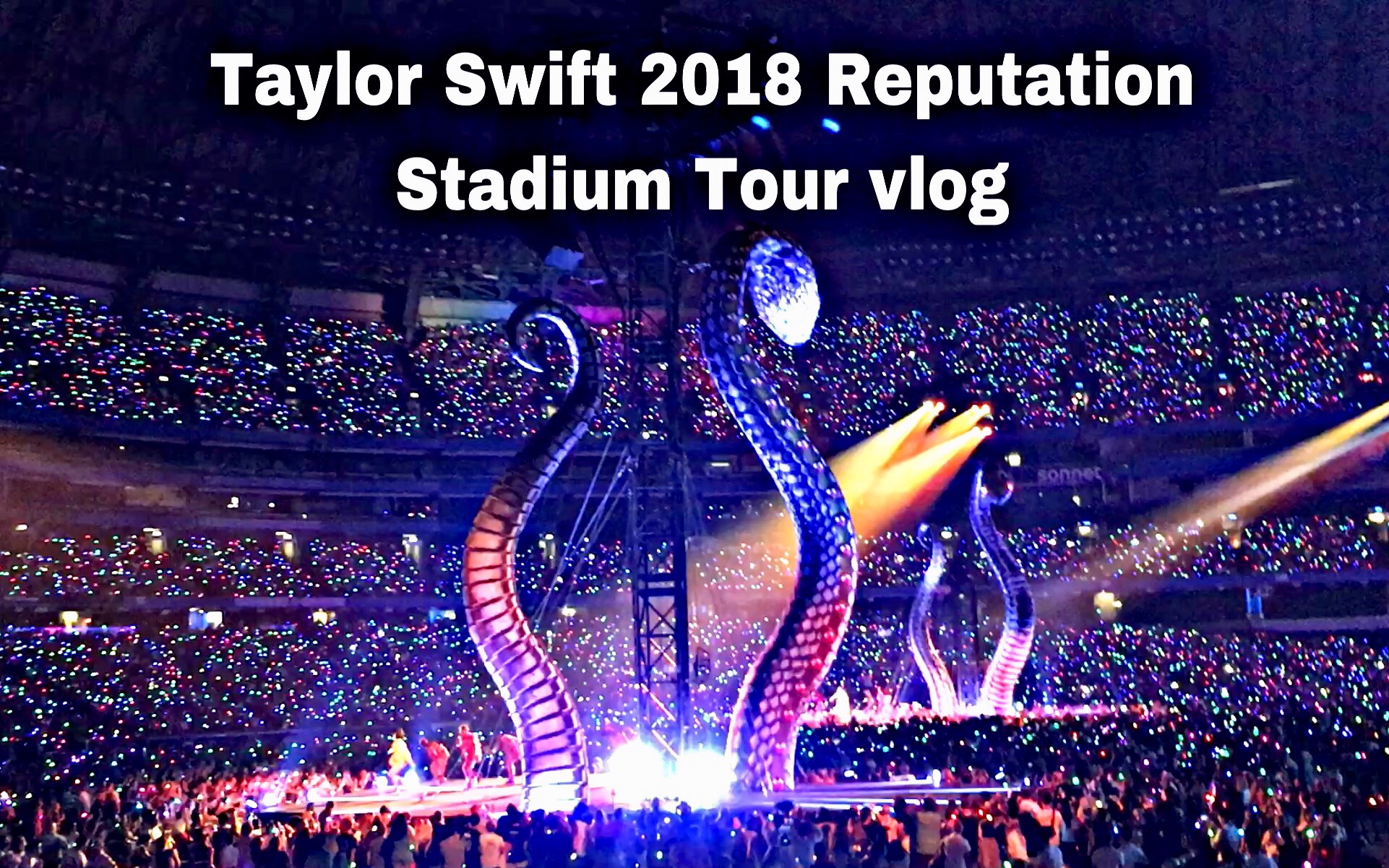 taylor swift 2018 reputation stadium tour vlog