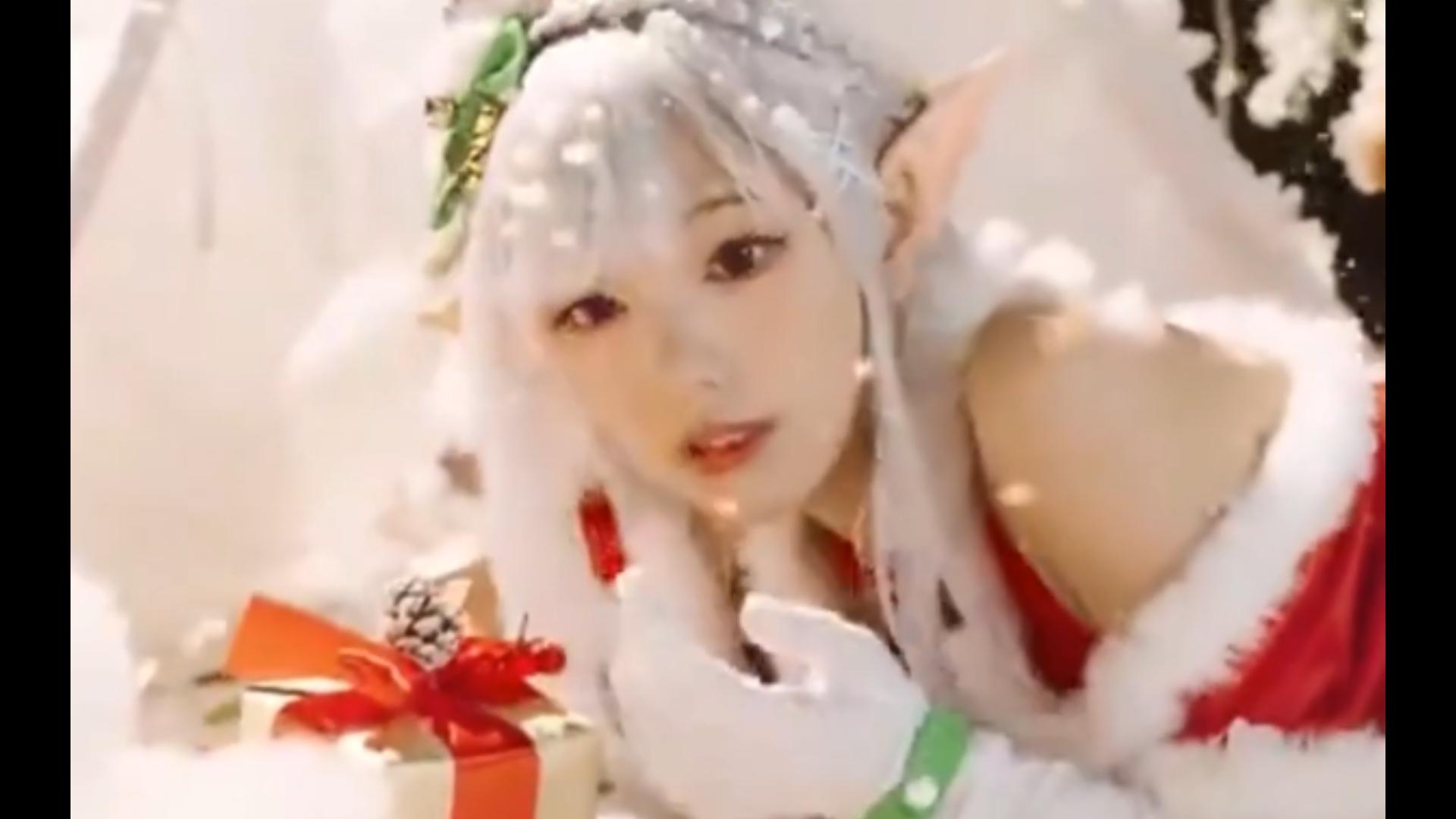 [QCos]Christmas Gifts Cosplay 圣诞礼物Cosplay (7)