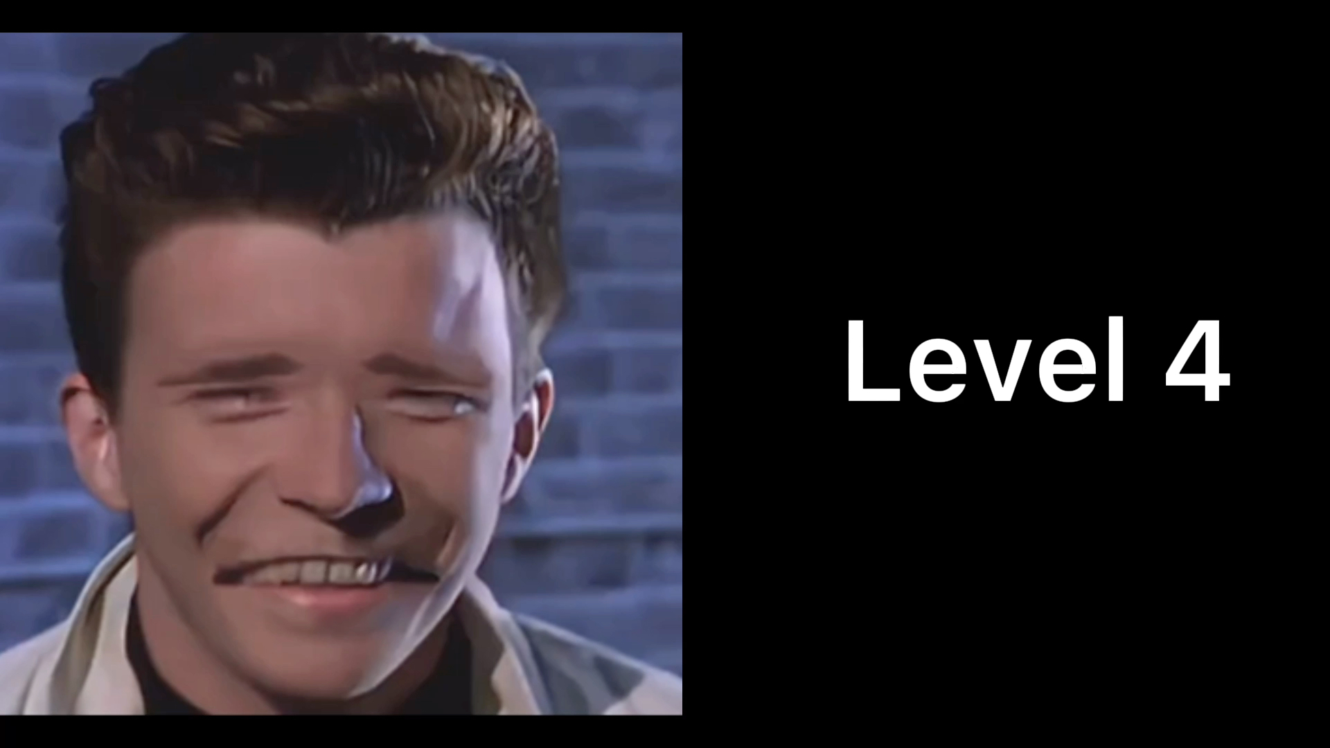 Rick Astley逐渐悲伤:你被禁止进入Level ( )哔哩哔哩bilibili