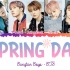 BTS spring day 歌词版
