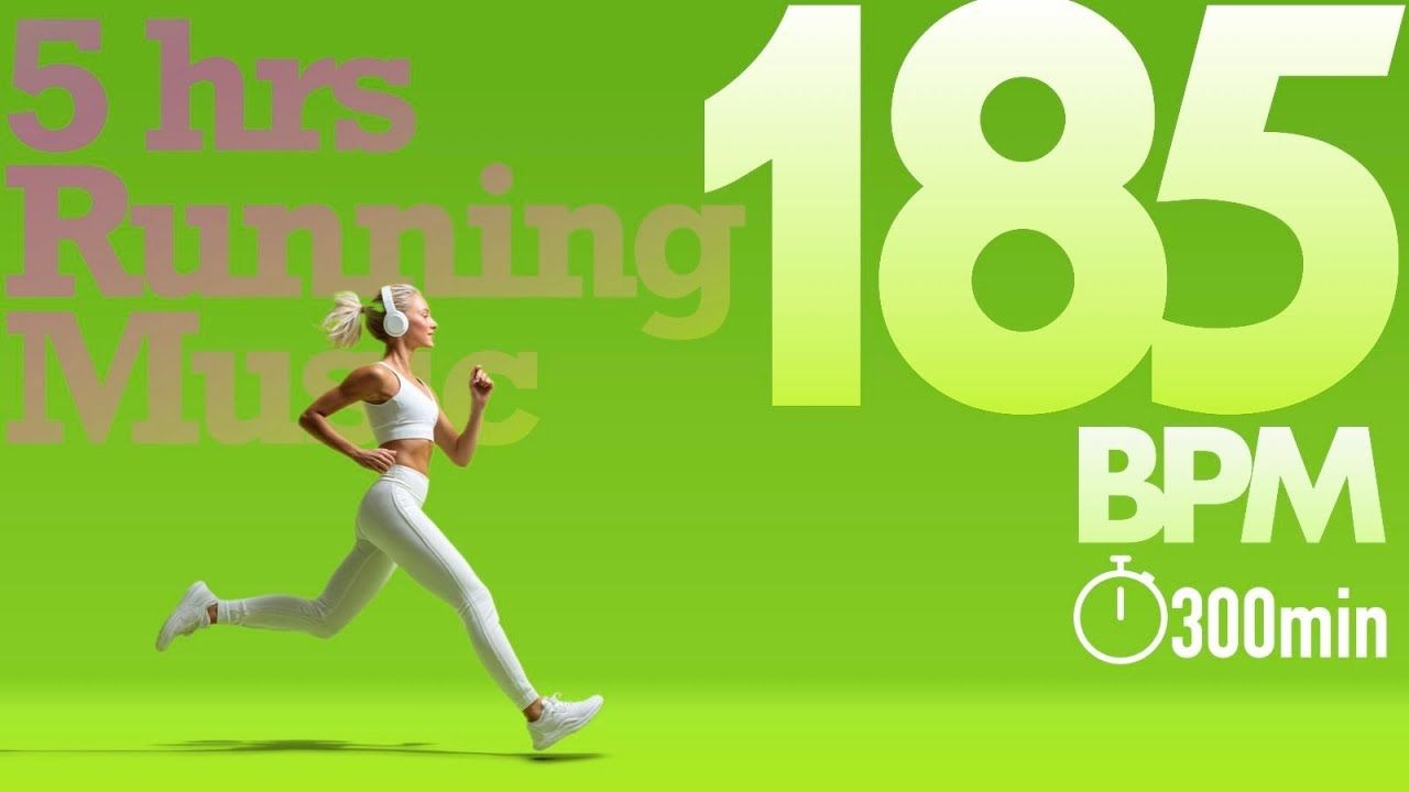 300分钟 185BPM 跑步音乐 🏃 以不懈的速度突破极限 | 马拉松与高强度间歇训练挑战 - 活力800