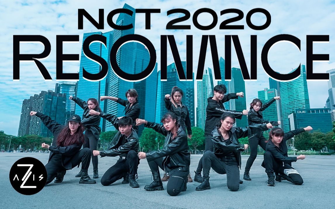 【Z轴舞团】新加坡最强划粉 大制作广场翻跳 NCT2020 'Resonance'