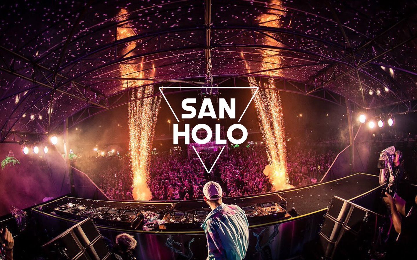 san holo @ waterzonic 2017